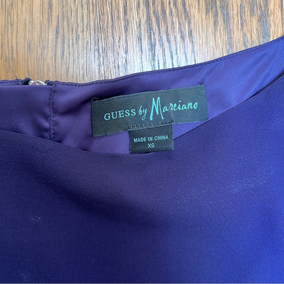 Guess by Marciano Purple Dress Size XS - Picture 3 of 3